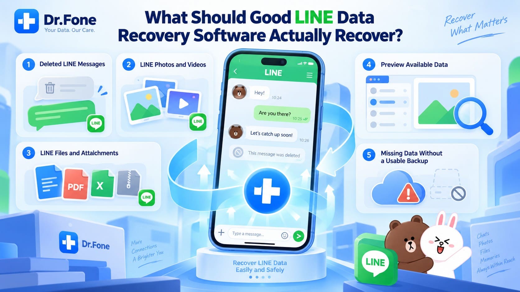 how to choose line recovery software