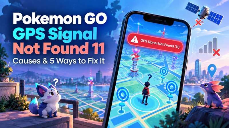 fix pokemon go gps not found 11