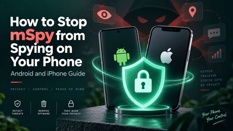 remove spyware from iphone / android