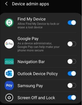 device admin check