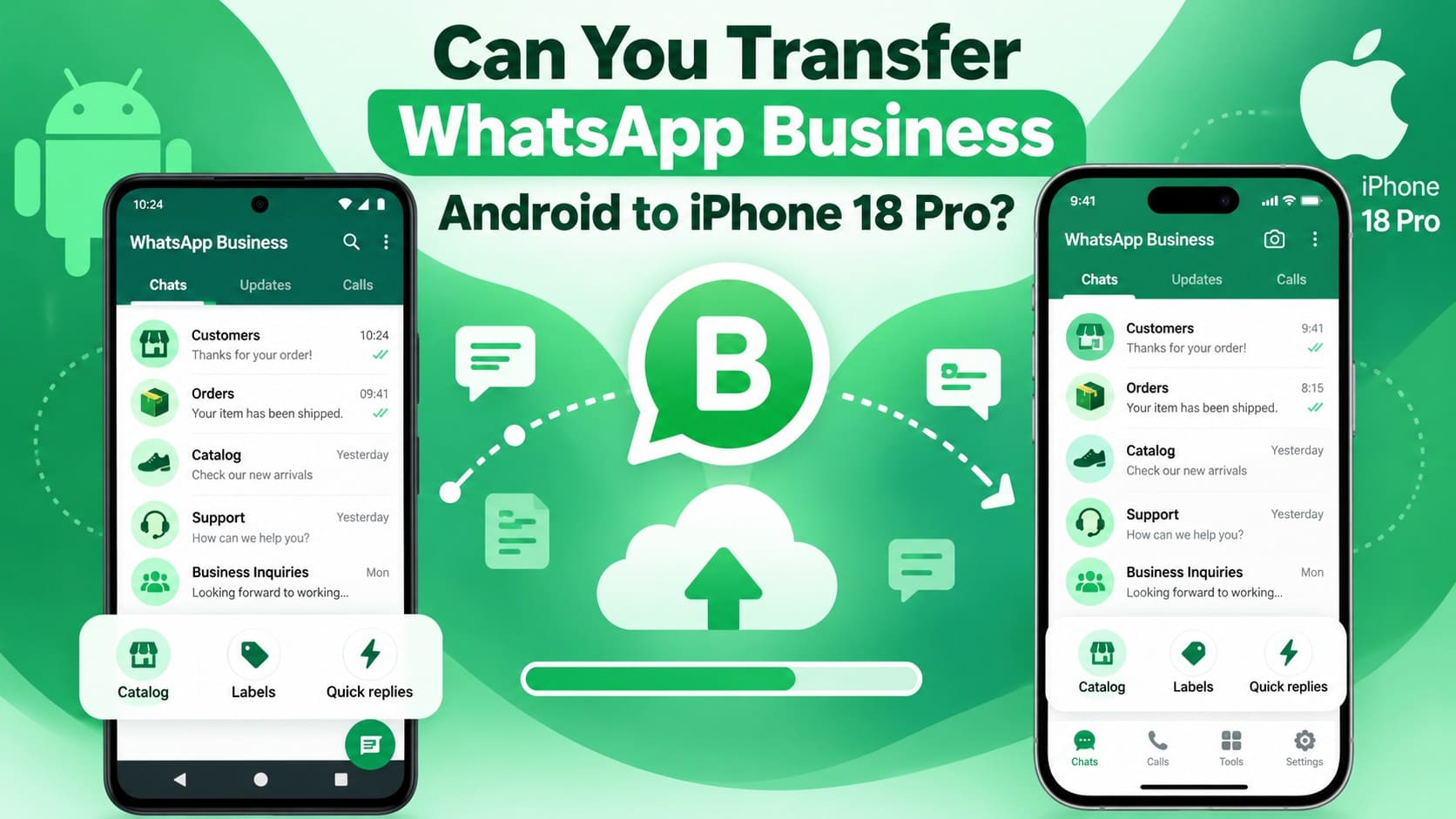 whatsapp business to iphone 18 pro guide