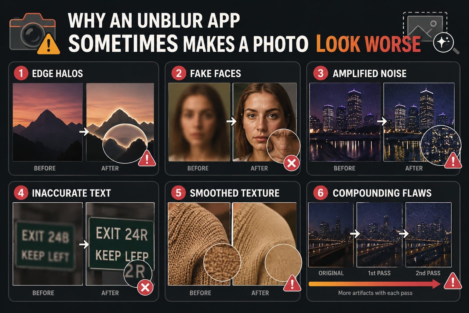when unblur app makes results worse