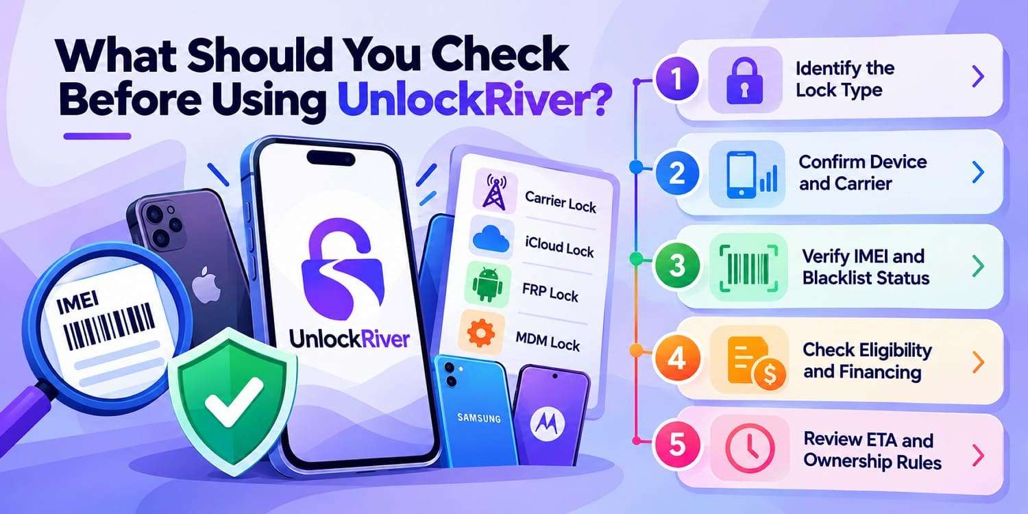 check before you use unlockriver