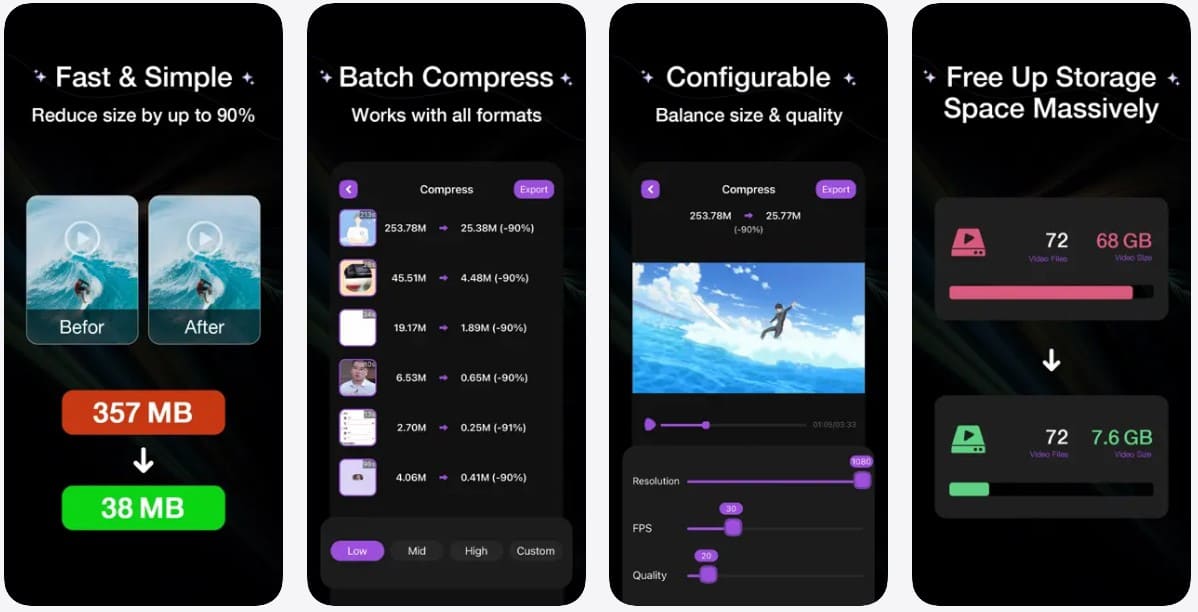 hq compress app ios