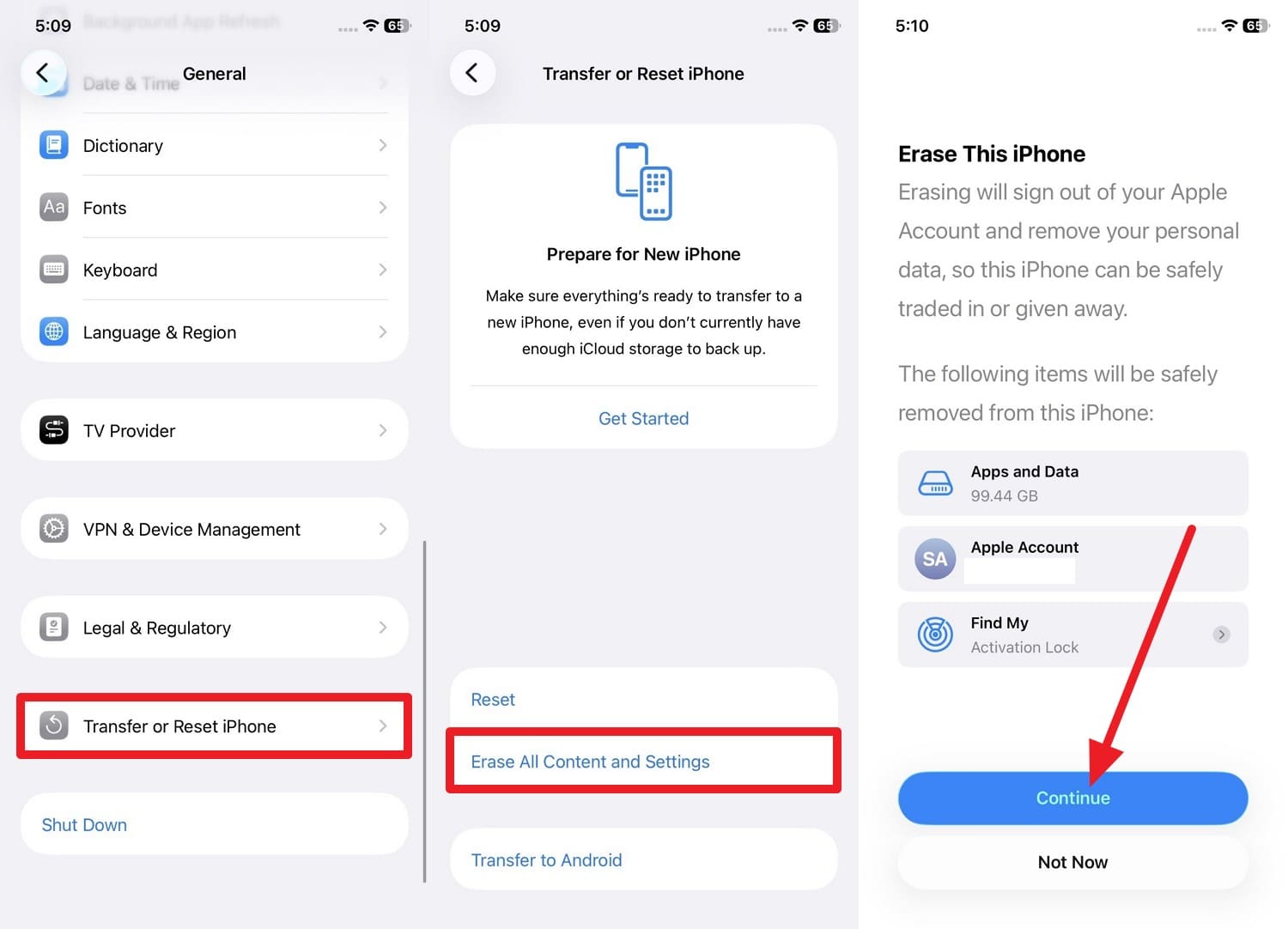 erase the iphone 18 pro