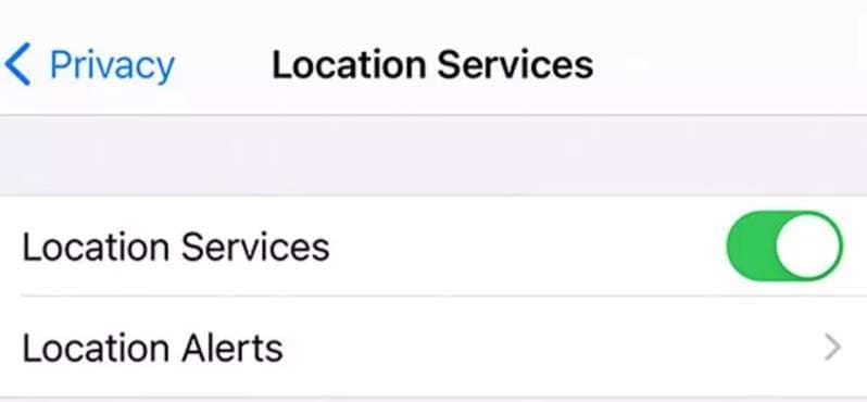 turn location service off