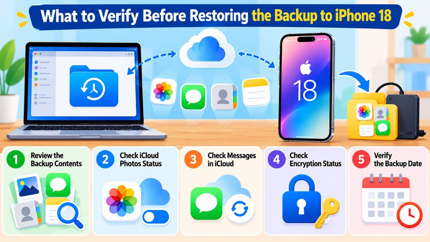 check what data iphone backups