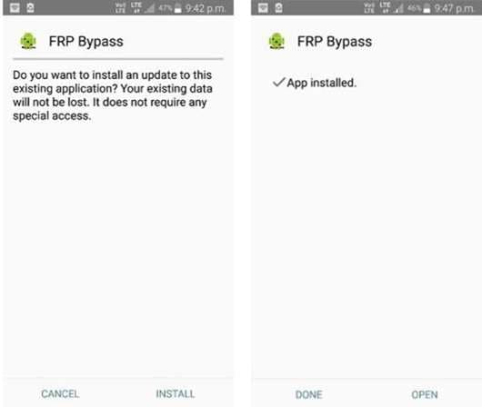 install pangu frp tool