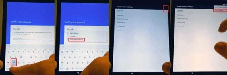 google keyboard frp bypass