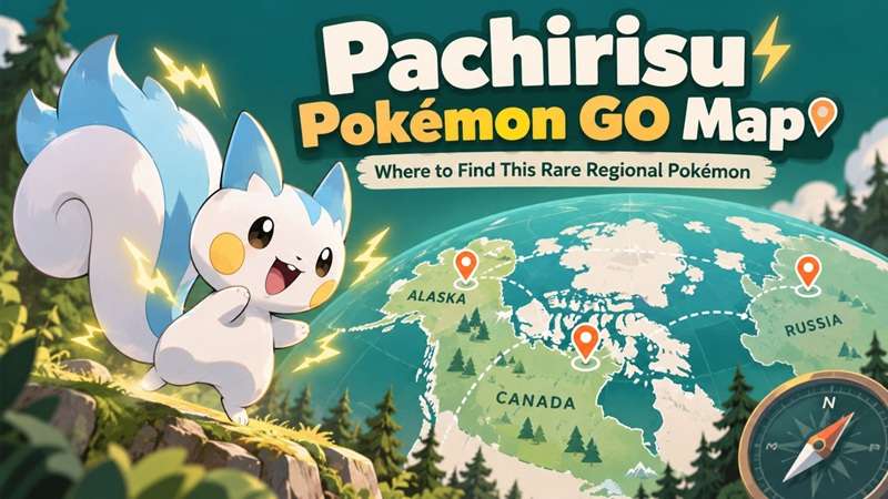 catch pachirisu from home