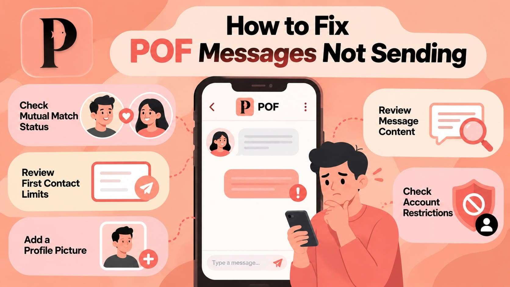 fix pof not sending messages