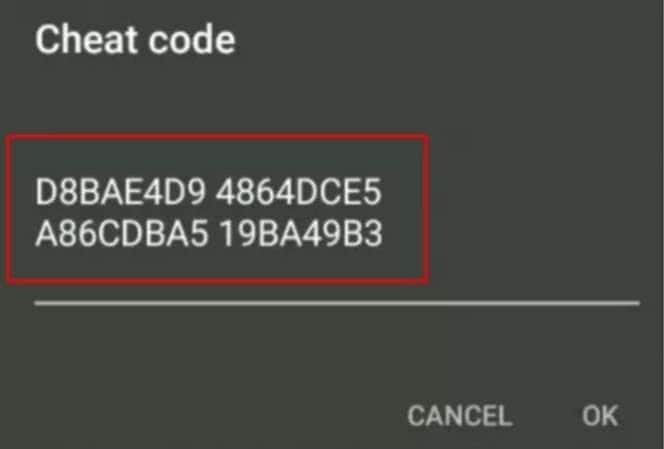 my boy emulator cheat code