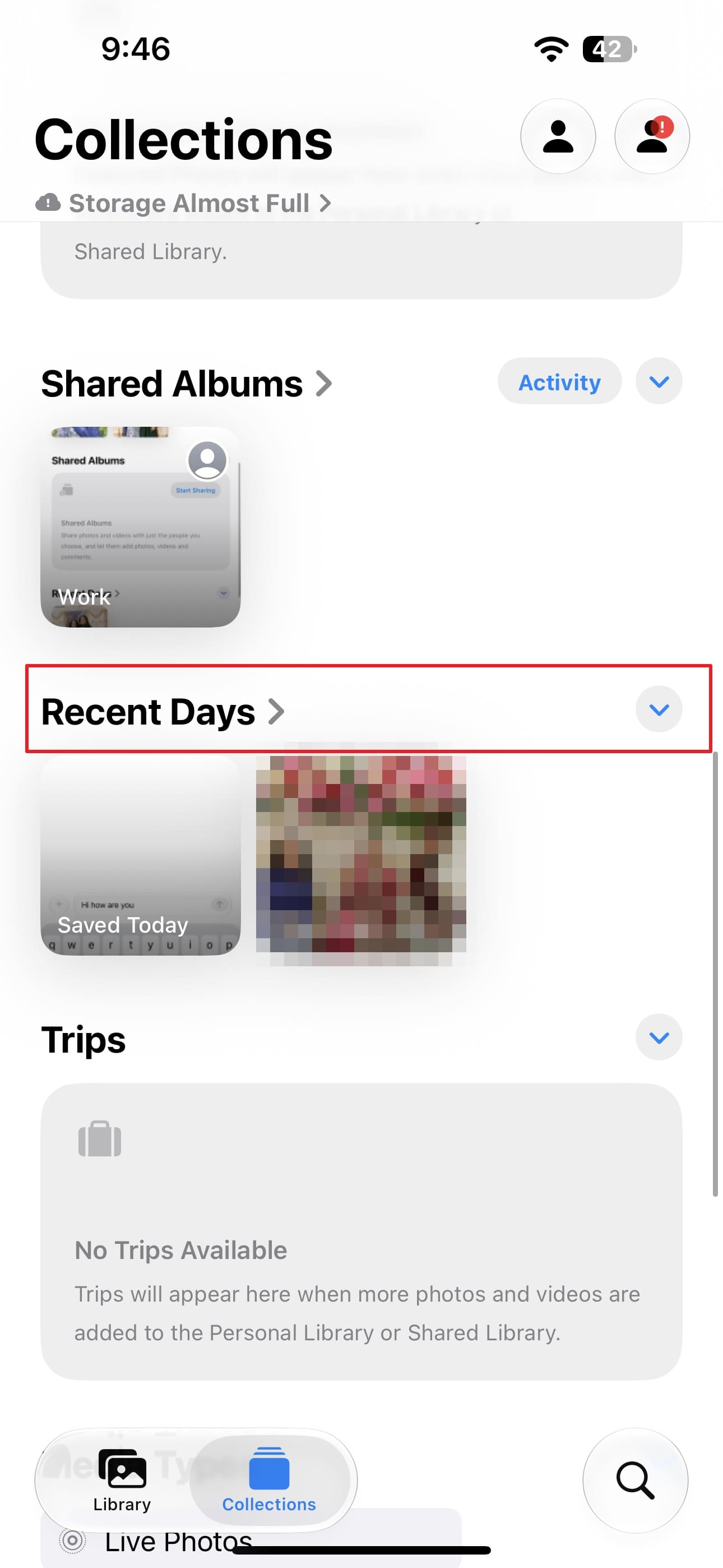 check recent days album