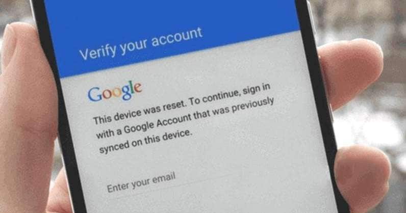sign in with a previously synced google account