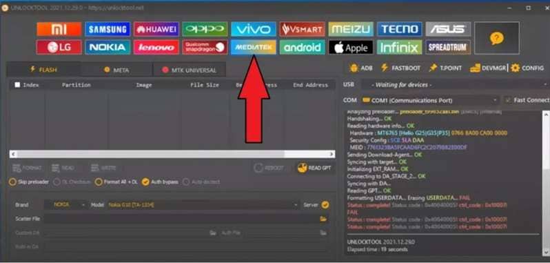 select mediatek