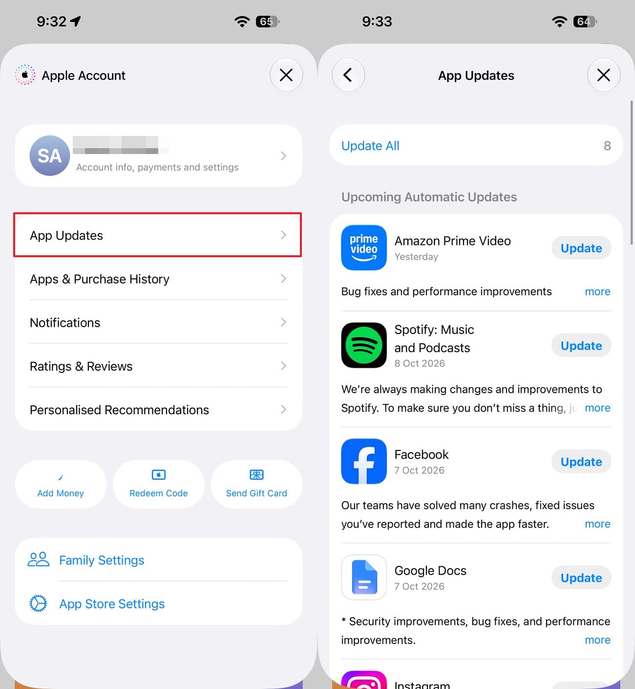 update the ios waze app