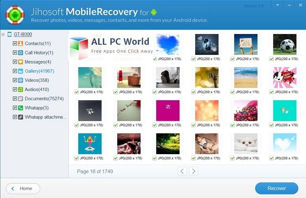 best Android whatsapp recovery tool: jihosoft