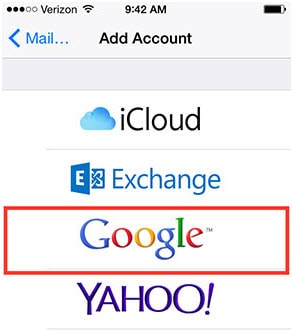 iPhone Kontakte direkt mit Google Mail synchronisieren