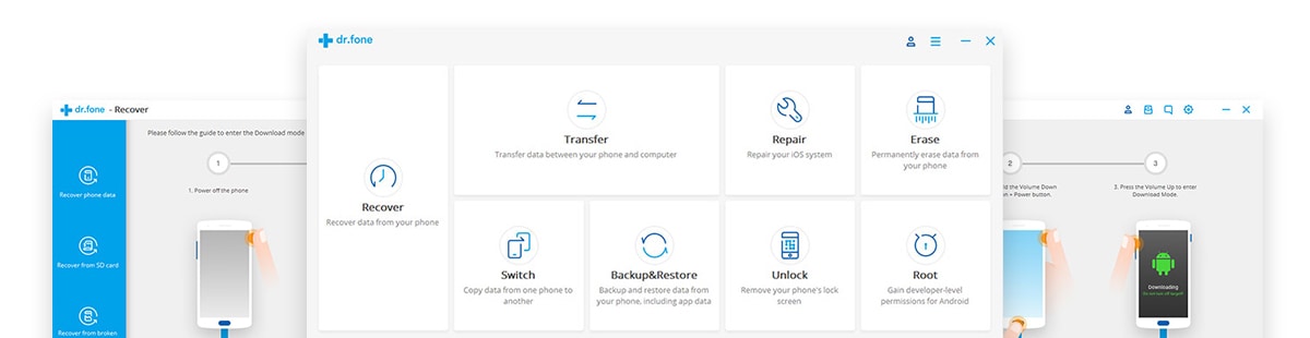 drfone android backup restore
