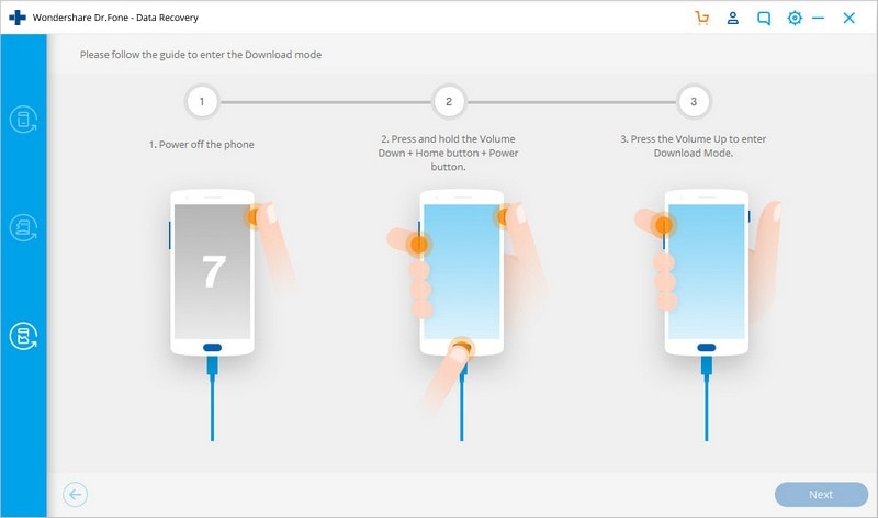 Consertar android travado - Entre no modo de download do seu dispositivo Android