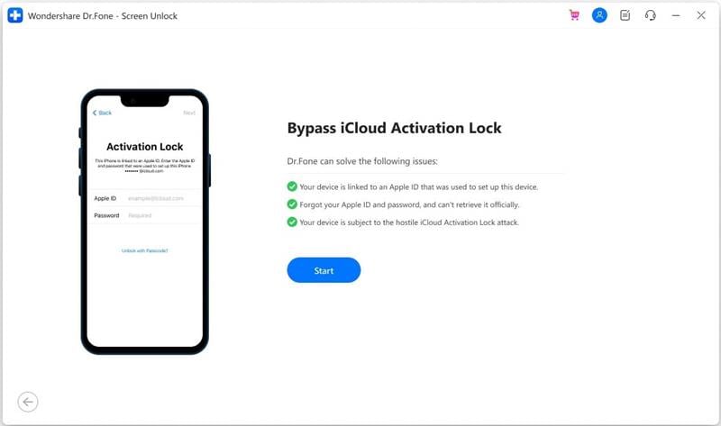 start bypass apple activation lock