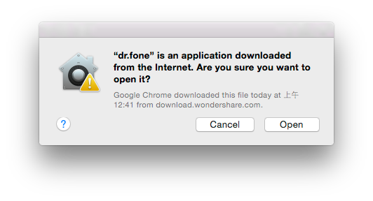 install Dr.Fone on mac
