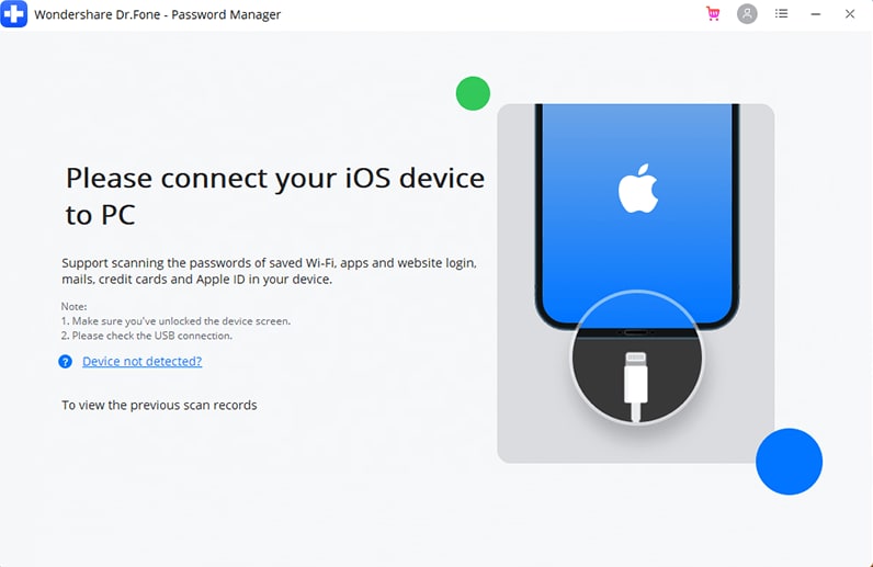 Connect you iOS device