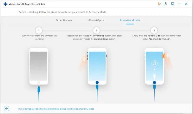 déverrouillage d'android ios par drfone