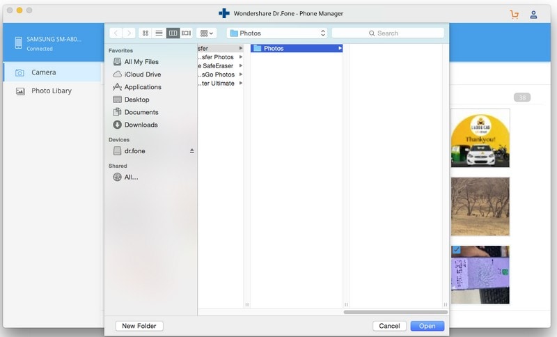 customize save path on mac