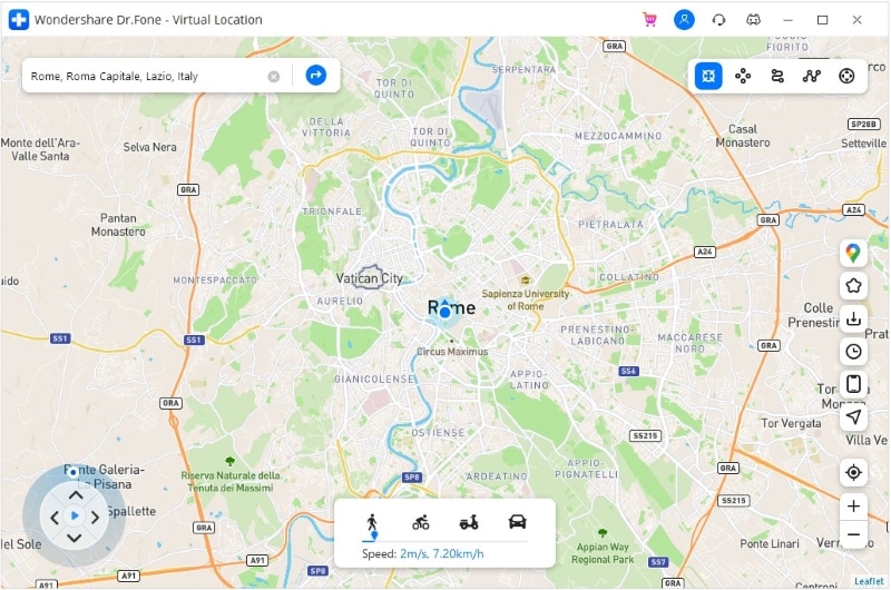 huawei location faked