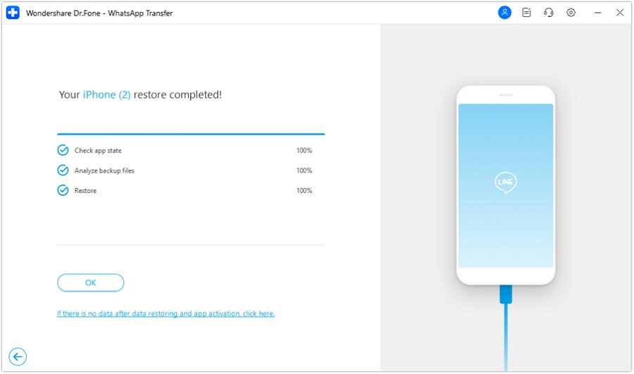 complete ios line restore