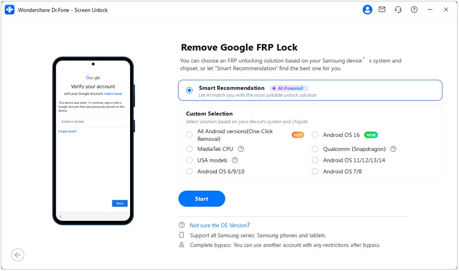 select smart recommendation