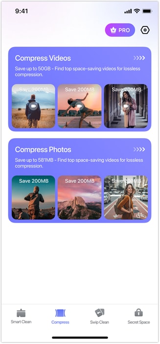 how to compress photos on iphone using photo cleaner