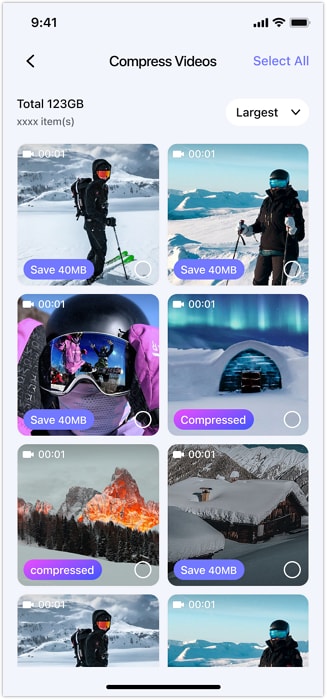how to reduce size of video on iphone