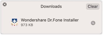 Dr.Fone auf dem Mac installieren