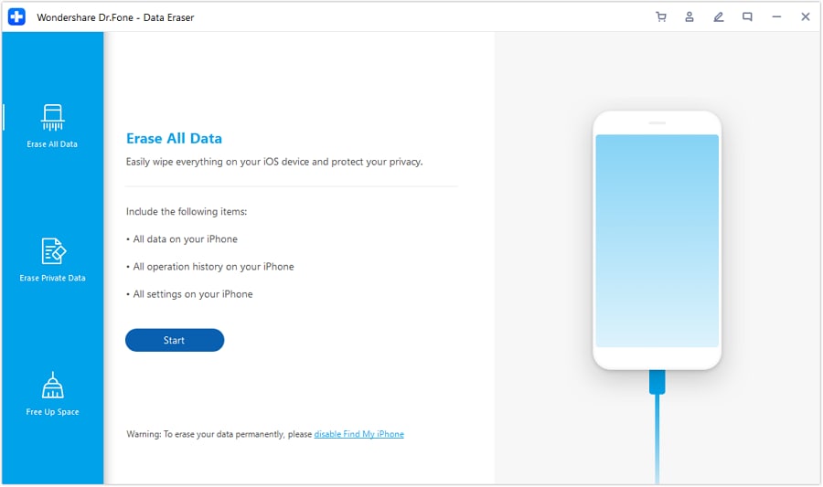 Best iPhone Data Erase Software-Connect Your iPhone to Your PC
