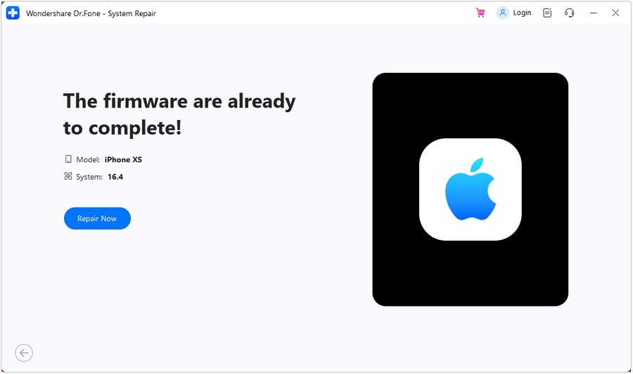iOS 13 stuck on Apple logo-Retain native data
