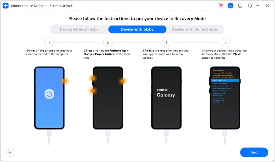 put android in recovery
