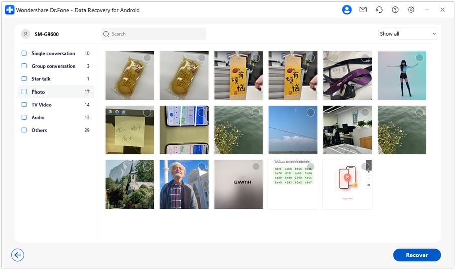 Preview WhatsApp Business photos on Android