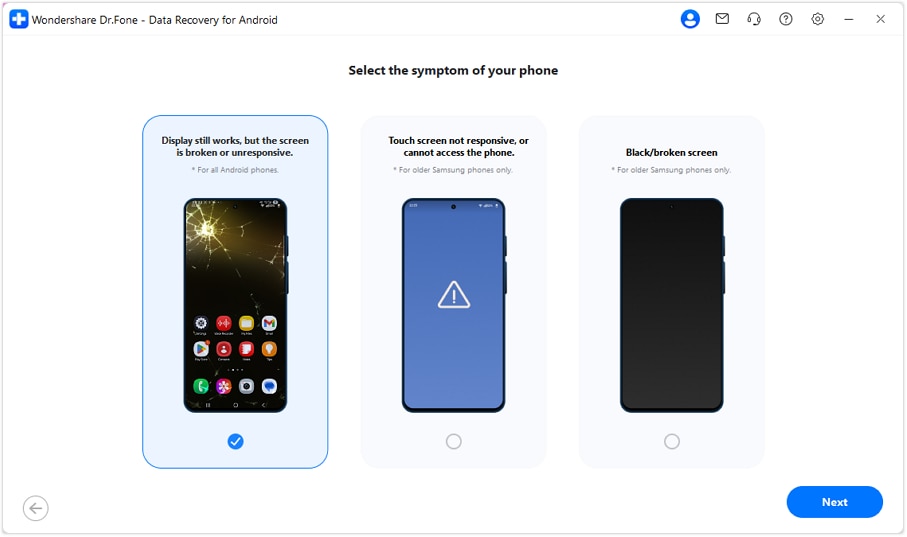 select problem with Screen On but Unresponsive
