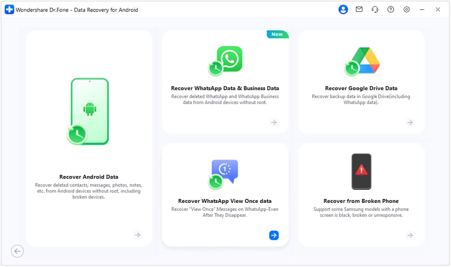 recover whatsapp view once android