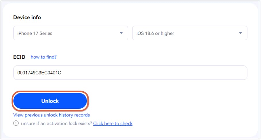 icloud imei unlock free