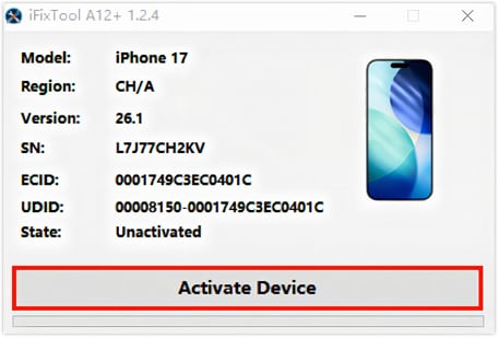 start the activation lock removal