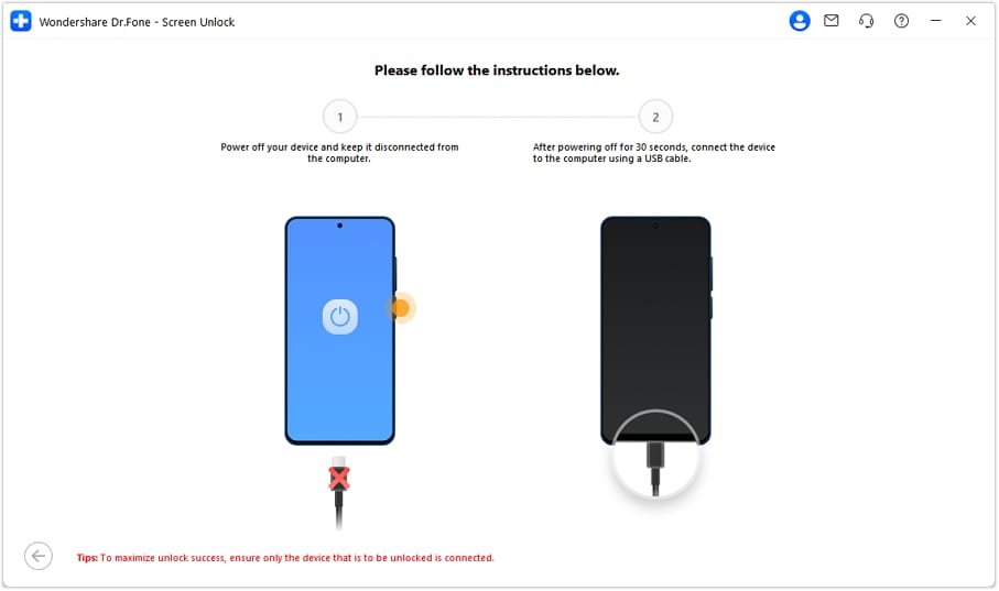 power off the phone