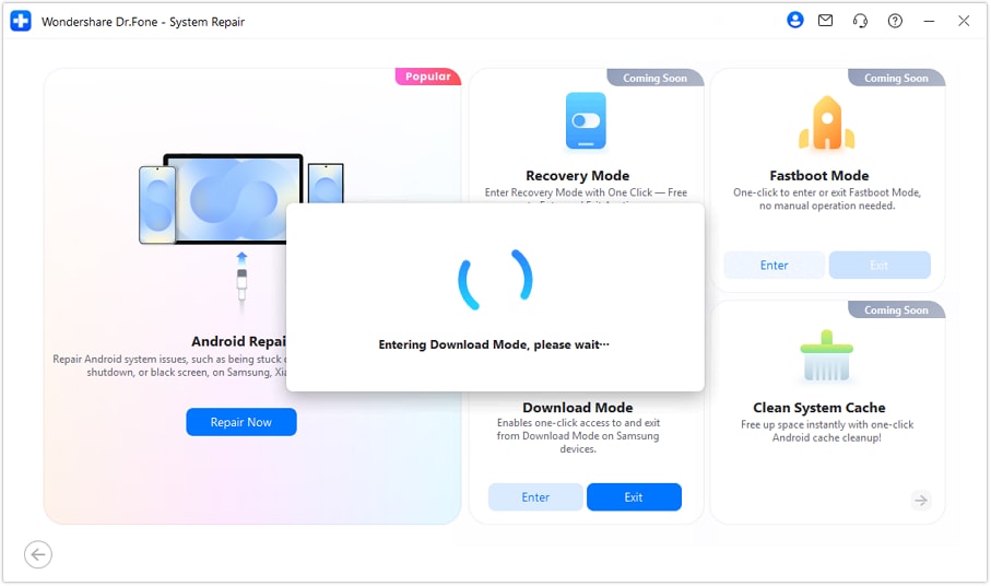 enter download mode