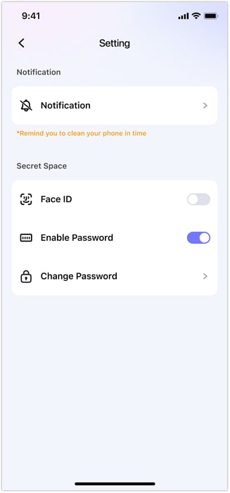 secret photo album on iphone