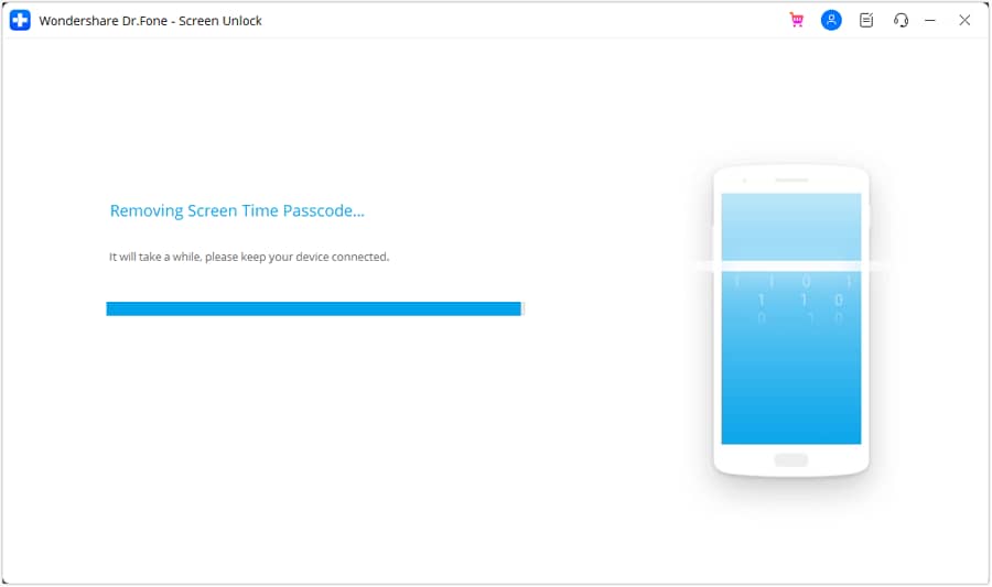 view removal of screen time passcode