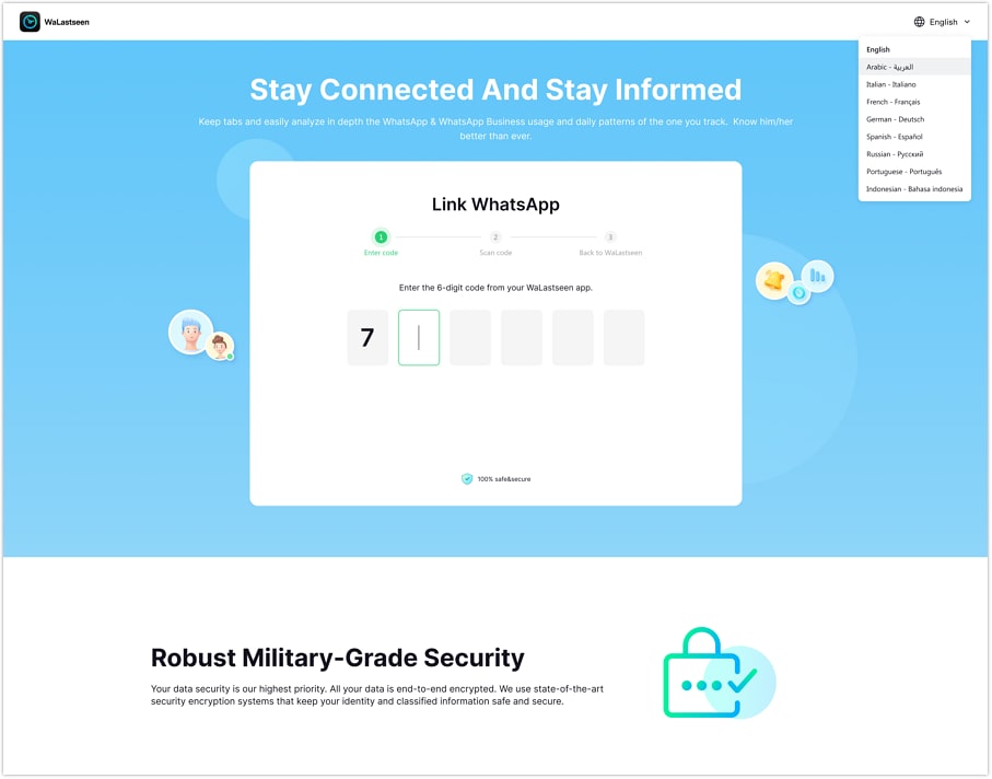link whatsapp account using pc
