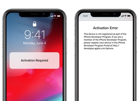 iOS 12/iOS 13 betaproblem- failed to activate