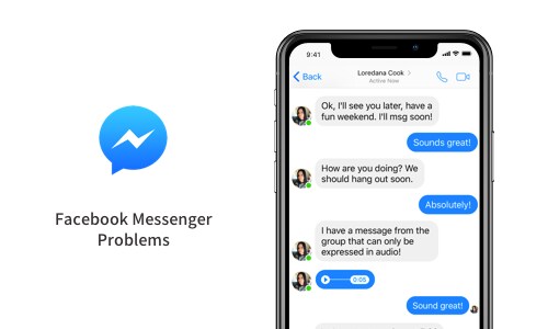 problema de facebook messenger al actualizar ios 12